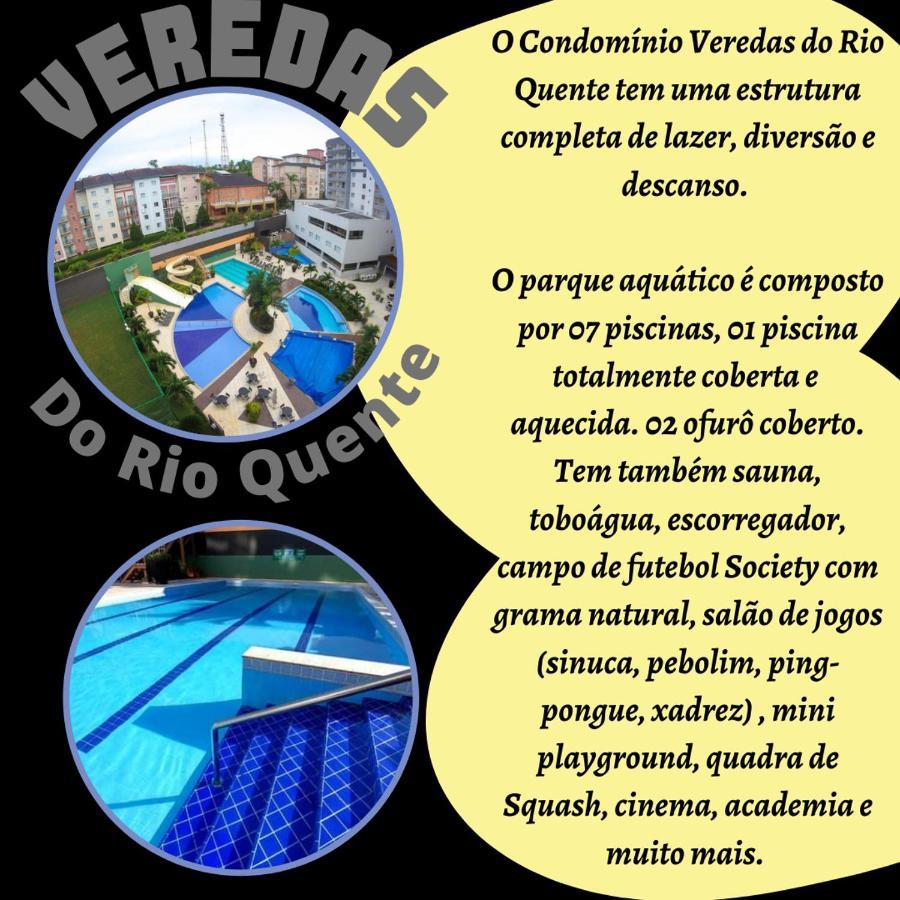 Veredas Rio quente flat Exterior foto