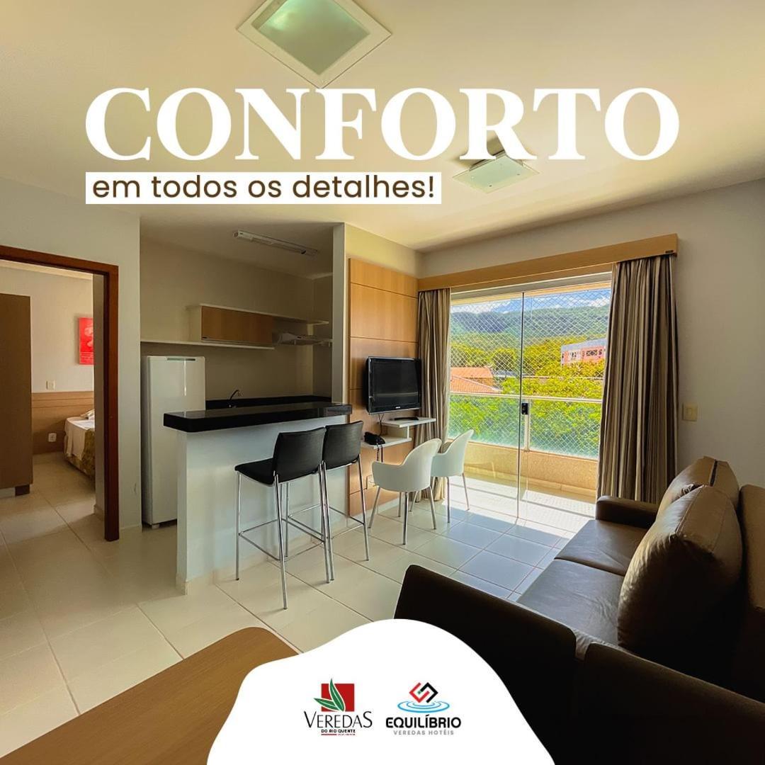 Veredas Rio quente flat Exterior foto